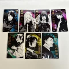 呪術廻戦展 箔押しクリアカード セットのサムネイル