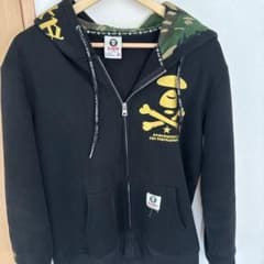 AAPE BY A BATHING APE ジップパーカー ブラック XXLのサムネイル
