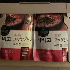 bibigo ユッケジャン　スープのサムネイル