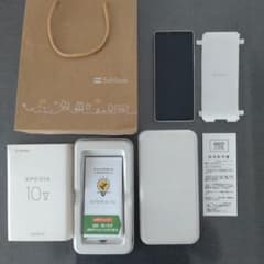 【新古品】SONY　Xperia10V　SIMフリーのサムネイル