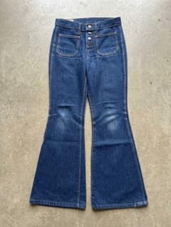 BIG-JOHN ベルボトム　70s デニムパンツのサムネイル