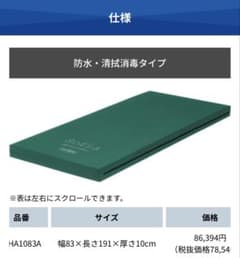 マットレスのサムネイル