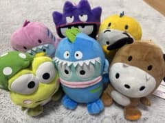 はぴだんぶい　恐竜きぐるみぬいぐるみ 6体セットのサムネイル