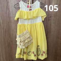 디즈니 프린세스 벨 드레스 원피스 105cm 포셰트 포함