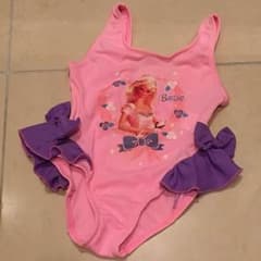 Barbie　フリル＆リボン　水着　size/ 2T　バービーのサムネイル
