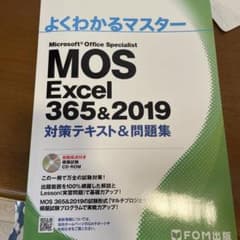 MOS Excel 356&2019 対策テキスト&問題集のサムネイル