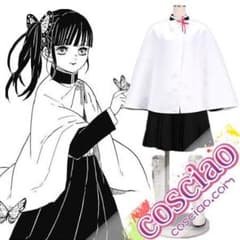 鬼滅の刃　栗花落カナヲ（つゆり　かなを）コスプレ　ウィッグ　即日発送のサムネイル