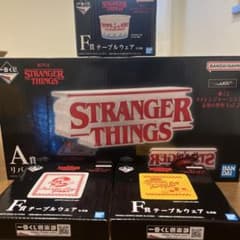 ストレンジャーシングス 一番くじ A賞 リバーシブルロゴフィギュア F賞