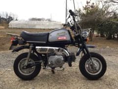 ゴリラ6V ボアアップ75cc ビックキャブPC18 ハイカム マフラーのサムネイル