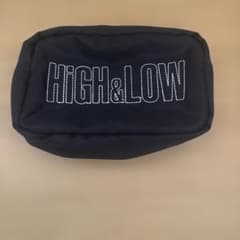 HIGH&LOW ポーチ ブラックのサムネイル