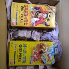 ONE PIECEカードゲーム ブースターパック 2種セット テープ付きのサムネイル