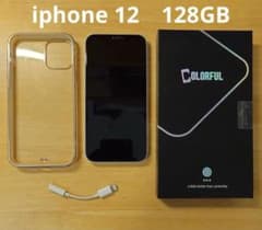 iPhone12 128gb イヤホンジャック　ケース　保護フィルム付き iPhone12 128gb イヤホンジャック ケース 保護フィルム付き - メルカリ