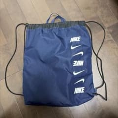 Nike ドローストリングバッグ ネイビーのサムネイル