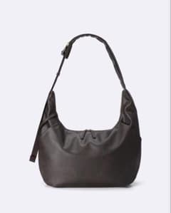 【美品】GU コクーンショルダーバッグ ブラウンのサムネイル