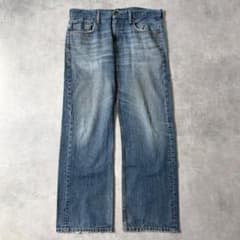 リーバイス569 Levis W34 ブルーデニム 青 古着 ヒゲ 20464 - メルカリ