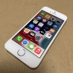 Apple iPhone SE 第一世代 シルバー 64GB 中古動作確認済み - メルカリ