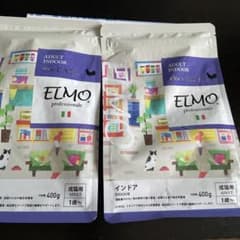 ELMO インドア成猫用ドライフード 400g×2のサムネイル