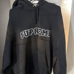 Supreme ブラック パーカー フード付きのサムネイル