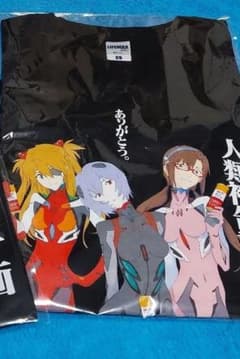 エヴァンゲリオン ucc コラボ　Tシャツ　集合　 大博覧会のサムネイル