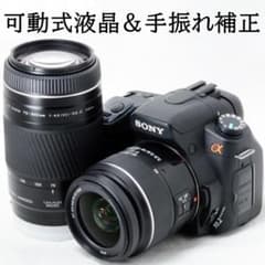 ⭐️良品⭐️SONY ソニー α300 ダブルズームセット☆可動式液晶搭載