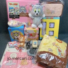 14点セット トムとジェリー 雑貨 まとめ売り ぬいぐるみ ブランケット