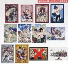 一番くじ フェアリーテイル F賞 クリアポスター 全11種 セミ