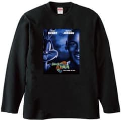 【新品】SPACE JAM ロングtシャツ　おもしろTシャツ　メンズ　レディース