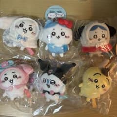 ちいかわ うさぎ ハチワレ モモンガ サンリオ マスコット ぬいぐるみ セット ちいかわ サンリオ マスコット ハチワレ うさぎ モモンガ 6個 - メルカリ