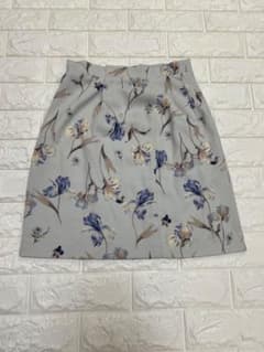 PROPORTION DRESSING 花柄水色膝丈スカートのサムネイル