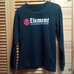 Element 長袖シャツ 150サイズ 黒のサムネイル