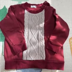 ブランシェス　90 トレーナー　裏起毛のサムネイル