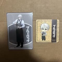 2点セット ブルーロック プリンセスカフェ 凪誠士郎 コースター ポスト