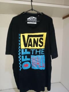 16日限定￥1500出品超レアVANS 半袖Tシャツ ブラック 4 Lのサムネイル
