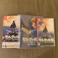 美品 ゼルダの伝説 ブレス オブ ザ ワイルド ～冒険ガイドブック付き～のサムネイル