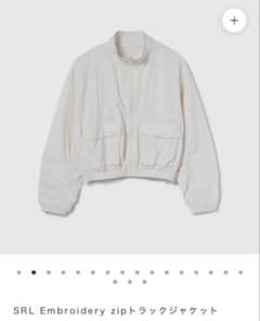【最終値下げ】新品タグ付SRL Embroidery zipトラックジャケット 最終値下げ】新品タグ付SRL Embroidery zipトラックジャケット - メルカリ