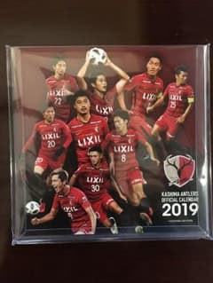 鹿島アントラーズ 2019年卓上カレンダー 新品のサムネイル