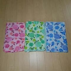 夏布団 薄掛け布団 3枚セット ピンク グリーン ブルーのサムネイル