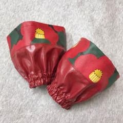 椿柄ショート丈◆撥水アームカバーのサムネイル