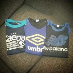 umbroと Kaepa とnew balanceの半袖セット販売です！のサムネイル
