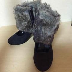 ファー付きヒールのサムネイル