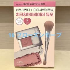 신품 VDL 16 냉동 모브 티크 스테인 블러셔 & 하이라이터