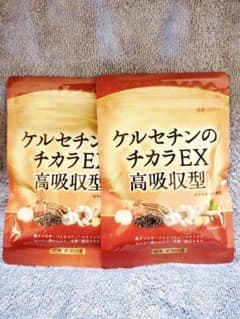 ケルセチンのチカラEX 高吸収型 2袋セット(60日分) サプリメントのサムネイル