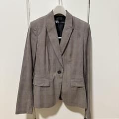［値下げ］ZARA チェック柄 テーラードジャケットのサムネイル
