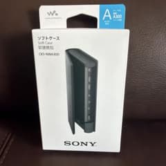 SONY ウォークマン用ソフトケース CKS-NWA300 ブラック！終売品 - メルカリ