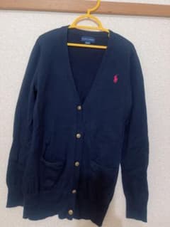 お値下げしました☆Ralph Lauren ☆ネイビー カーディガン Mのサムネイル
