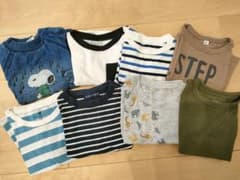 80cm90cm半袖Tシャツ男の子まとめ売り☻のサムネイル