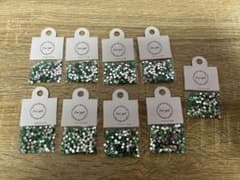 iro gel ラインストーン 3mm グリーン セットのサムネイル
