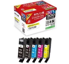 JIT リサイクルインク BCI-301+300 5色セットのサムネイル