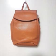 レザー リュック ショルダーバッグ 2WAY　 キャメルのサムネイル