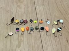 エリアトラウト スプーン　縦釣り　ルアーのサムネイル
